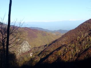Vista su Costacalda  ,da dove siamo partiti 