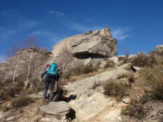 un tratto del sentiero  Km verticale