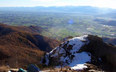 vista sulla piana di Dronero