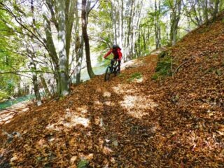 Nel tratto finale del Brundel.