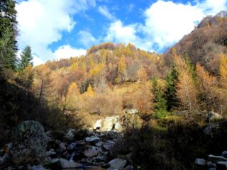 All'altezza del primo guado.
