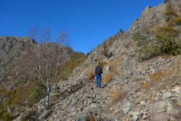 Verso il colle Lunelle