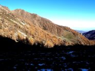 Cima Fautet scendendo all'Alpe Rossa.