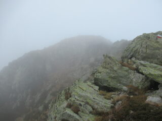 Pizzo d'Ormea nella nebbia