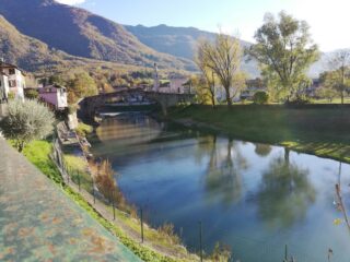 Al ponte di Montecchio sull'Oglio