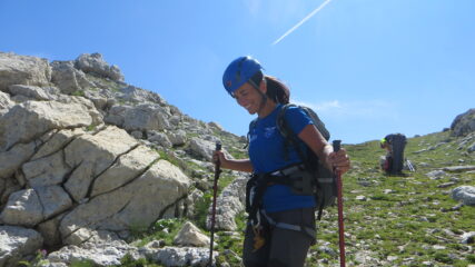 la sella di quota 2252m.