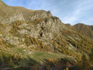 La mulattiera per il col fautet