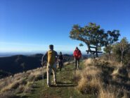 sul Poggio, a fine traversata 