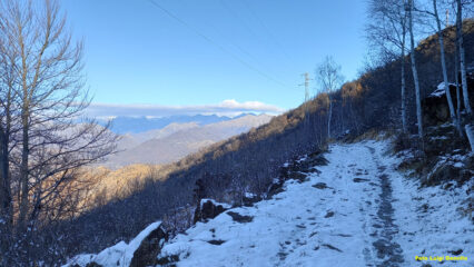Neve subito dopo il Colle