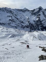 Parte alta di discesa 