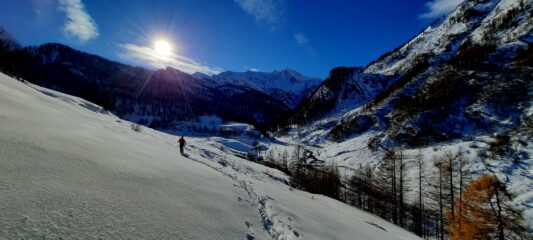Arrivo a Bout du Col alternativo