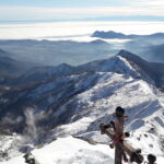 panoramica sulla pianura dalla punta della Croce..
