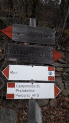 segnaletica chiara..