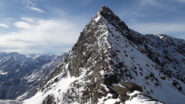 il Peigro'.. una perfetta piramide vista di qui dal col Rousset..