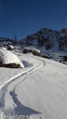 un idea di come era la neve oggi a scendere..