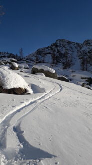 un idea di come era la neve oggi a scendere..
