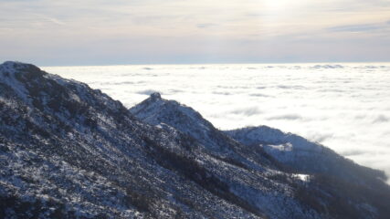 mare di nuvole in pianura
