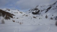 Vallon des Baisses - quota 2.150 - partenza seggiovia Rocher Rouge