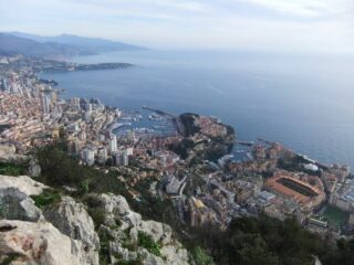 Da la Tete de Chien si domina Montecarlo