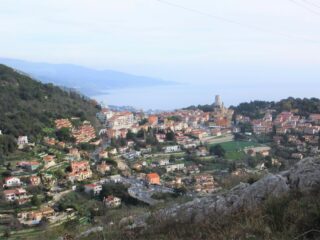 La Tourbie salendo alla Cime de la Forna