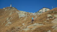Arrivo al rifugio
