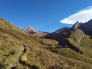 Il Vallone del Rui con il monte Salza sullo sfondo