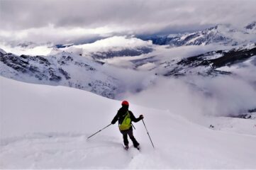 Neve non male, ma manca il fondo, ovviamente...