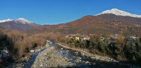 Ponte sul fiume Orco