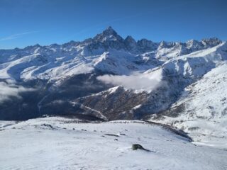 Vista superba sul gruppo del Viso.