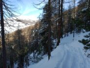 Uno dei tanti traversi della traccia