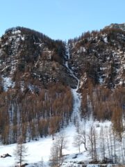 Vista dal parcheggio.
