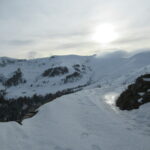Passo della Porta (m.1823) con Saccarello in fondo a dx