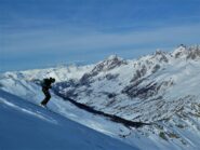 Partenza su neve pressata
