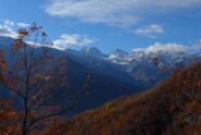 Panorama che si allarga salendo, Granero e Manzol