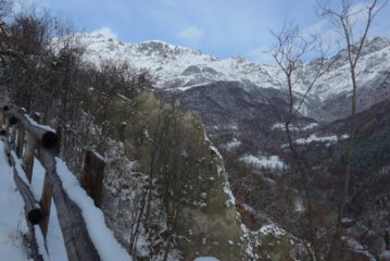 La zona a calanchi