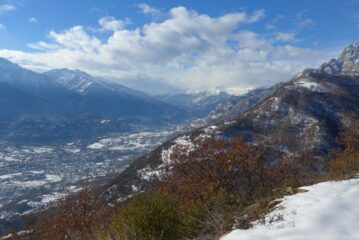 Bel colpo d'occhio sulla val di Susa