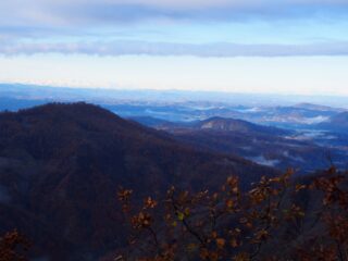 Panorama dalla prima parte del sentiero.