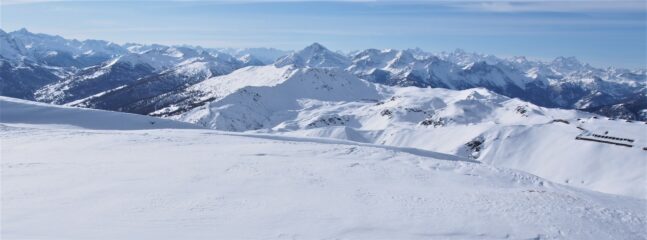 panorama verso gli Ecrins