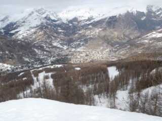 Bardonecchia dalla cima
