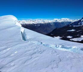 arrivando in cima spostati a W