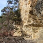 Bel tratto di discesa sul sentiero dei ciclamini