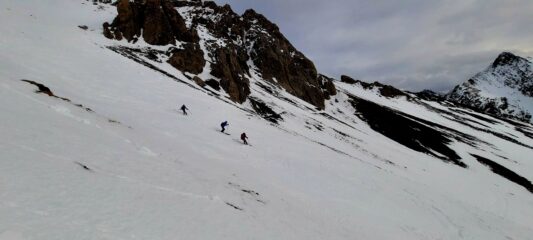 Seconda discesa neve marcetta ma sempre ben sciabile