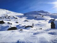 pendii superiori spazzati dal vento