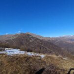 Panorama dalla cime su gruppo del Soglio e sulle cime del Canavese