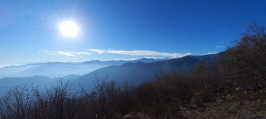 Quinte di montagne controluce, fino al Monviso