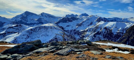 Panorama dalla cima