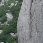 climbers su Domzalsky (rosso al centro della foto)