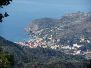 Levanto scendendo alla Colla di Gritta