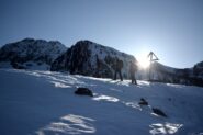 Arrivando all'Alpe Leretta.