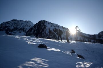 Arrivando all'Alpe Leretta.